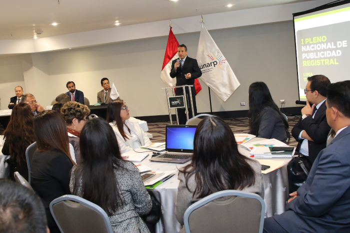 I Pleno Nacional de Publicidad Registral