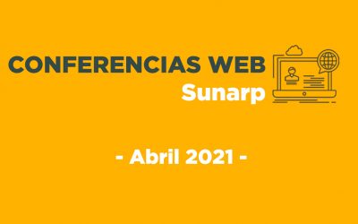 Conferencias Web Sunarp – Abril 2021