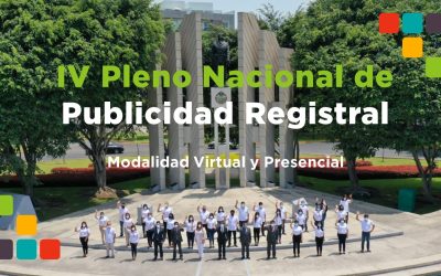 IV Pleno Nacional de Publicidad Registral – 2022