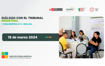 I Diálogo con el Tribunal Registral – Lima – 19 de marzo 2024