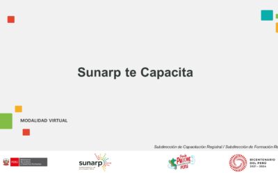 Sunarp te capacita – Certificado de búsqueda catastral y solicitud de base gráfica registral – 02-07-2024