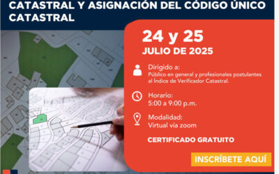 Primer Curso de Actualización en Materia Catastral 2025
