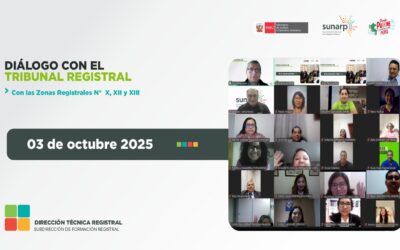 III Diálogo del Tribunal Registral con las Zonas Registrales X, XII y XIII – 03-10-2025