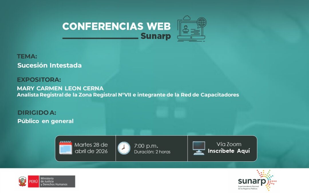 Sucesión Intestada – abril 2026