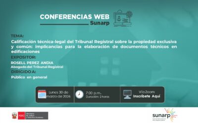 Calificación técnica-legal del Tribunal Registral – marzo 2026