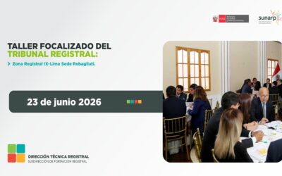 Taller Focalizado del Tribunal Registral con la Oficina Registral de la Sede Rebagliati