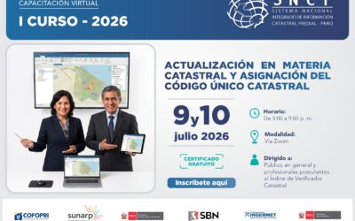 Primer Curso de Actualización en Materia Catastral 2026