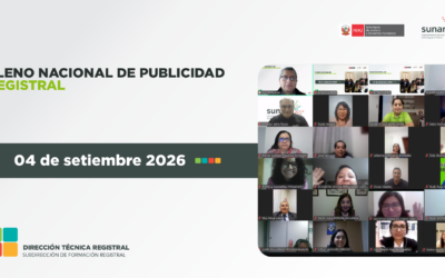 VII Pleno Nacional de Publicidad Registral – 2026